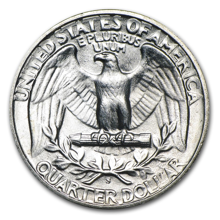 1944-S Washington Quarter BU
