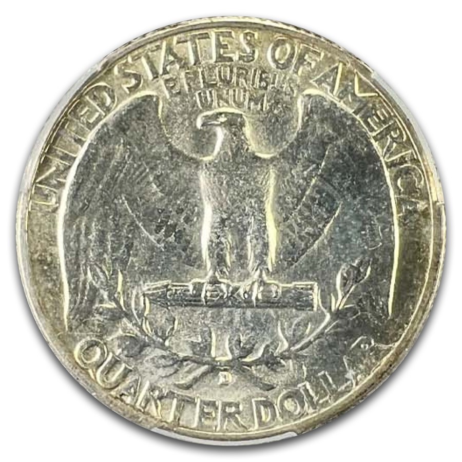1936-D Washington Quarter MS-64 PCGS