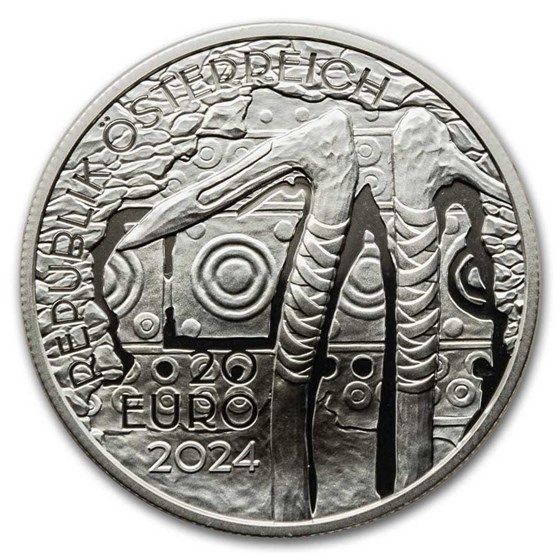 2024 Austria Silver €20 The White Gold of Hallstatt: Salt Mining