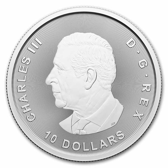2024 RCM 2 oz Silver Ice Age of Canada Woolly Mammoth BU