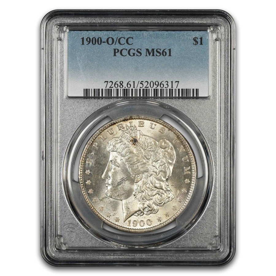 1900-O/CC Morgan Dollar MS-61 PCGS