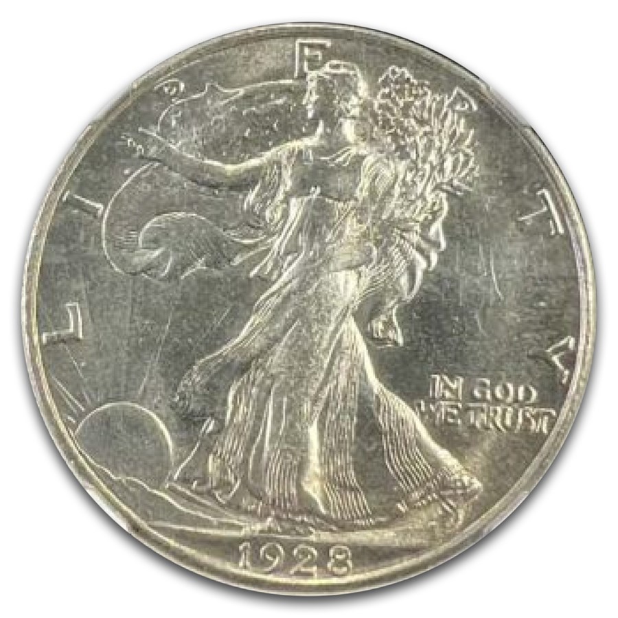 1928-S Walking Liberty Half Dollar MS-65 NGC