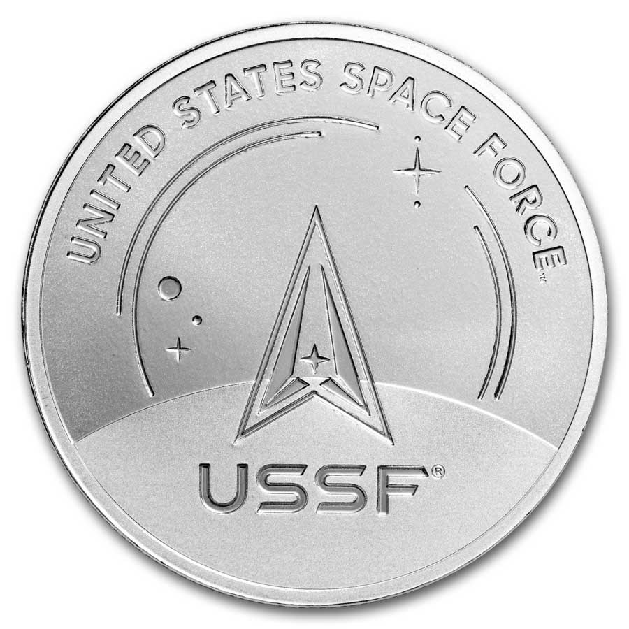 1 oz Silver Round - U.S. Space Force (In TEP)