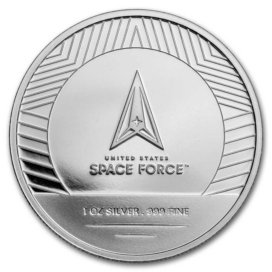 1 oz Silver Round - U.S. Space Force (In TEP)