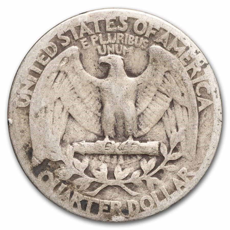 1932 Washington Quarter 40-Coin Roll AG/Good