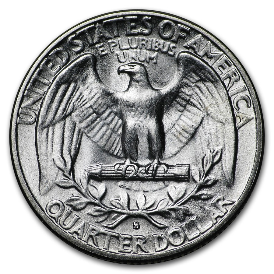 1950-S Washington Quarter BU