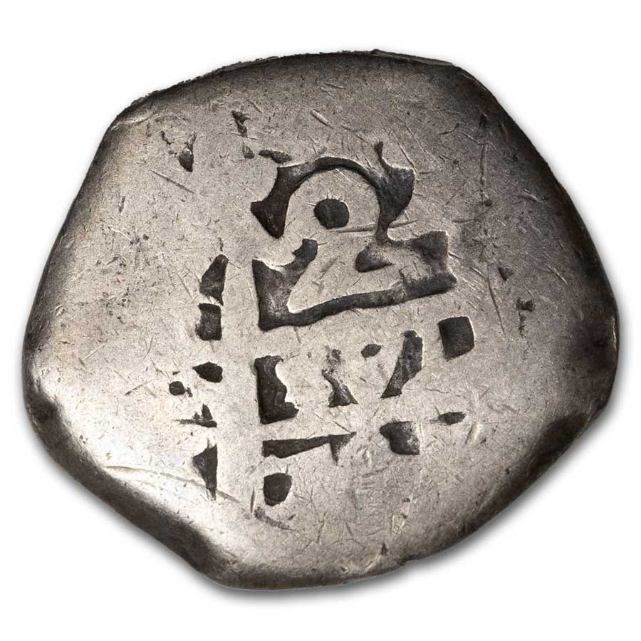 Spanish Colonial Silver 2 Reales Cob Avg Circ
