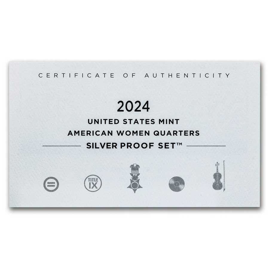 2024-S American Women Quarters Silver Proof Set