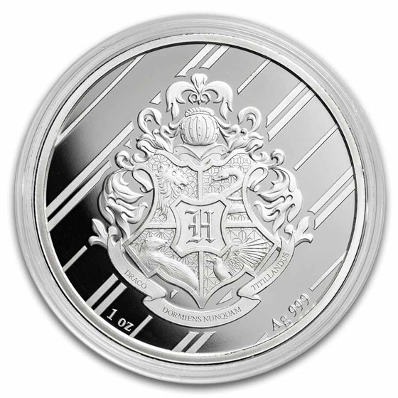 Harry Potter 1 oz Silver Houses; Ravenclaw BU