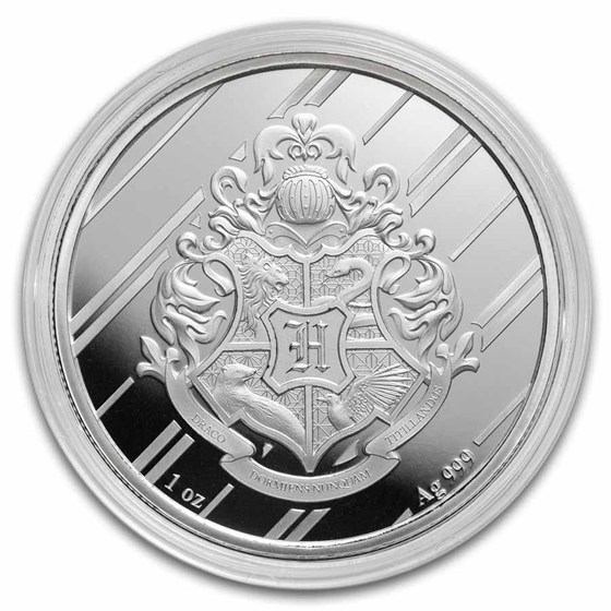 Harry Potter 1 oz Silver Houses; Hufflepuff BU