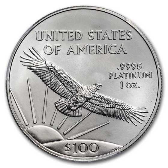 2023 1 oz American Platinum Eagle MS-70 PCGS (FDI, Hall)