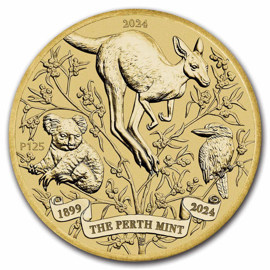 2024 Australia 125th Anniversary Coin in Card 2024 Australia 125th Anniversary Coin in Card
