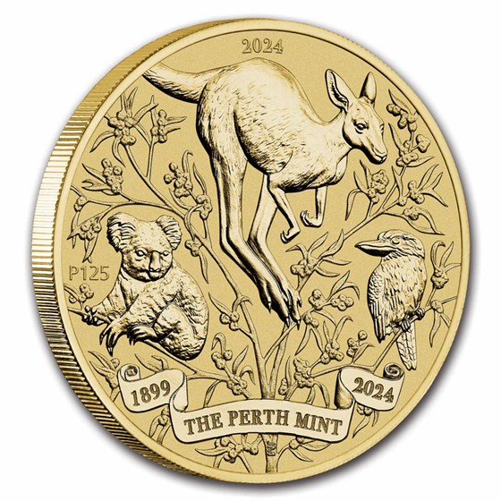 2024 Australia 125th Anniversary Coin in Card