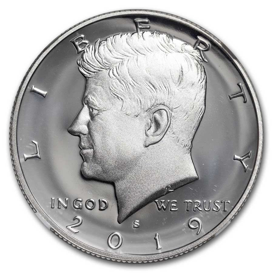 2019-S Silver Kennedy Half Dollar PF 70 Ultra Cameo NGC