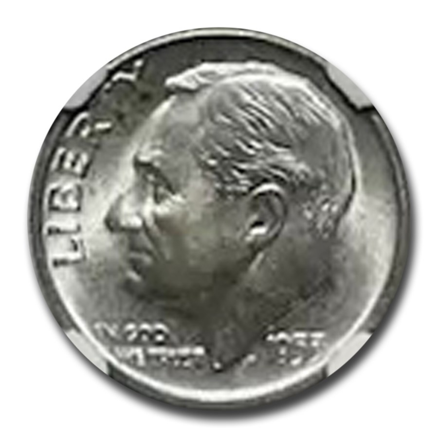 1953-D Roosevelt Dime MS-67+ NGC (FT)