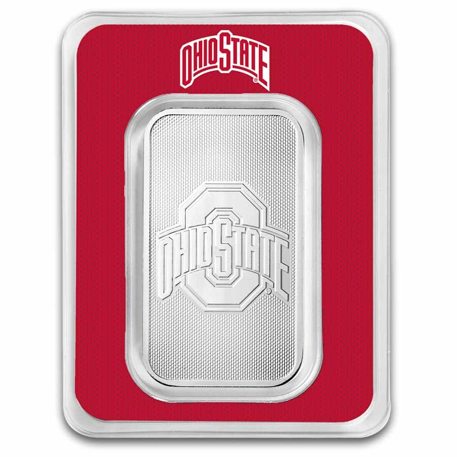Ohio State University 1 oz Silver Bar (in TEP)