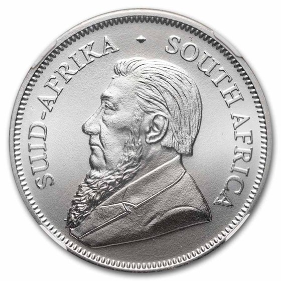 2022 South Africa 1 oz Silver Krugerrand MS-69 NGC