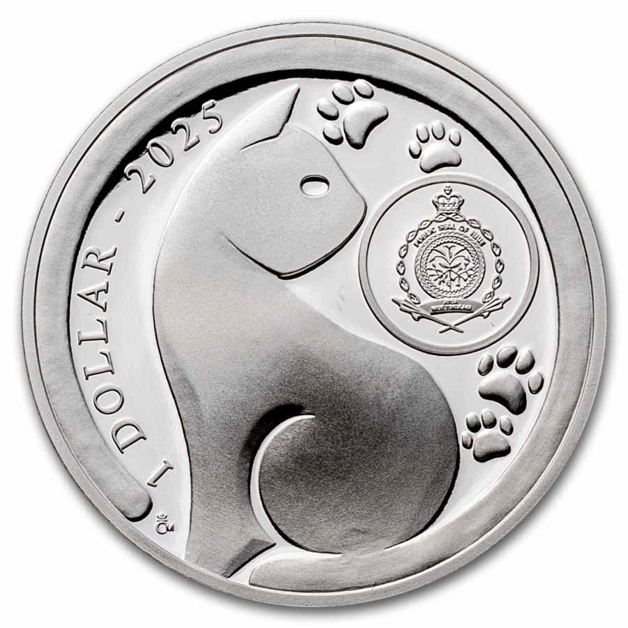 2025 Niue 1 oz Silver Proof Cat Breeds: Ragdoll
