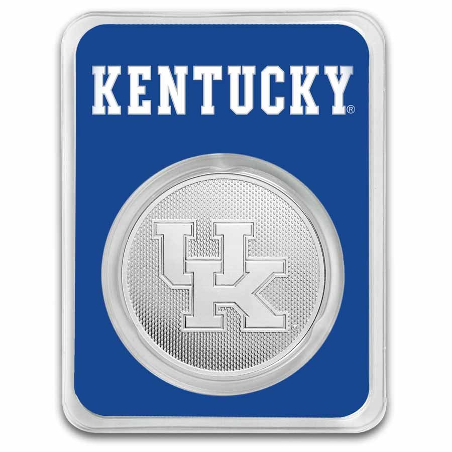 University of Kentucky 1 oz Silver Round (in TEP)