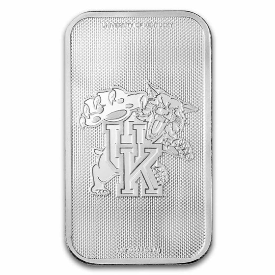 University of Kentucky 1 oz Silver Bar (in TEP)