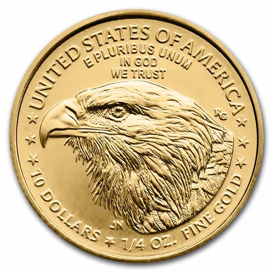1/4 oz American Gold Eagle Coin BU (Random Year)