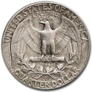 1937 Washington Quarter XF