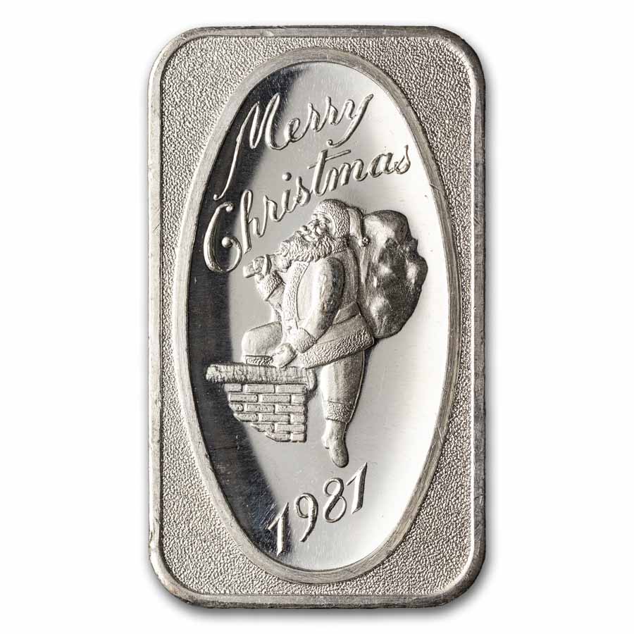 1 oz Silver Art Bar - Dahlonega Mint (Random Motif)