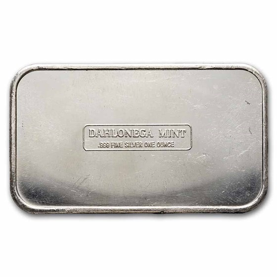 1 oz Silver Art Bar - Dahlonega Mint (Random Motif)