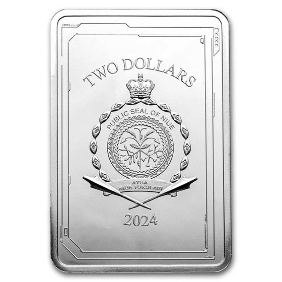 2024 Niue 1 oz Silver $2 G.I. Joe - Roadblock