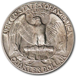 1934 Washington Quarter AU