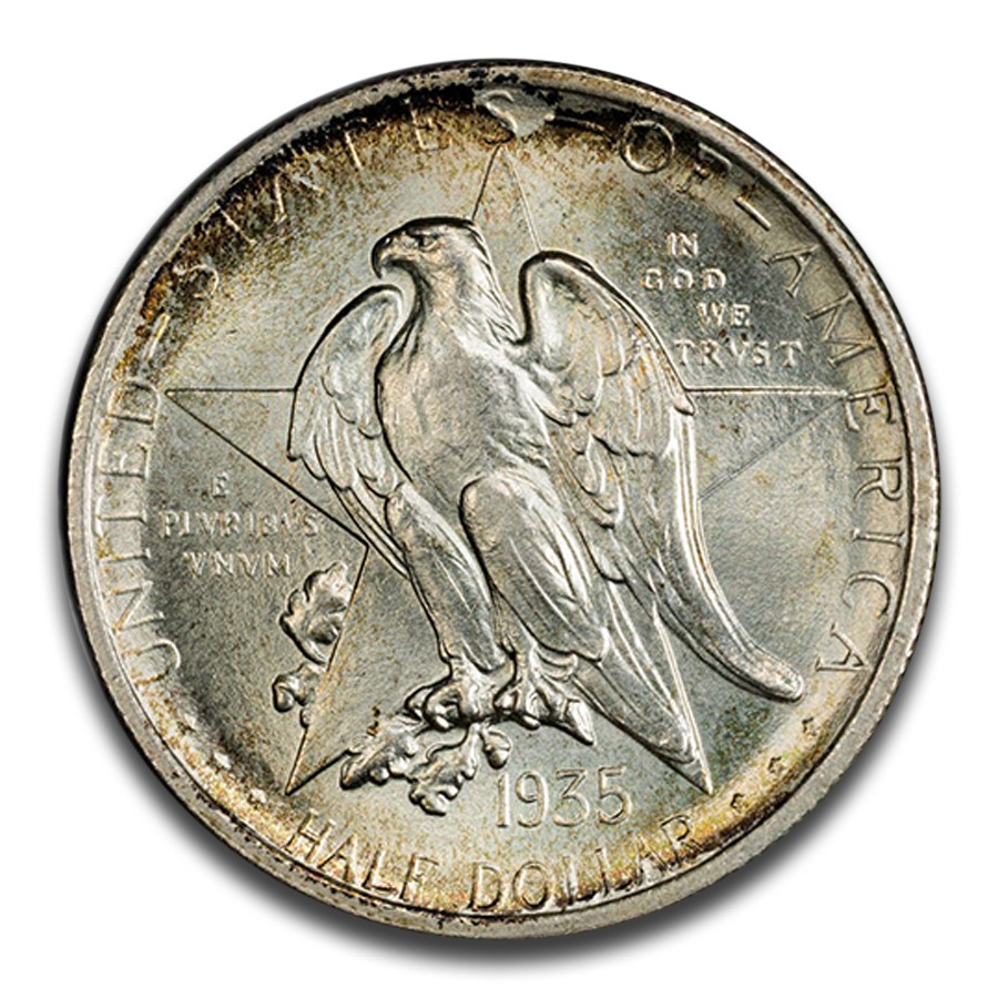 1935 Texas Half Dollar MS-68 PCGS