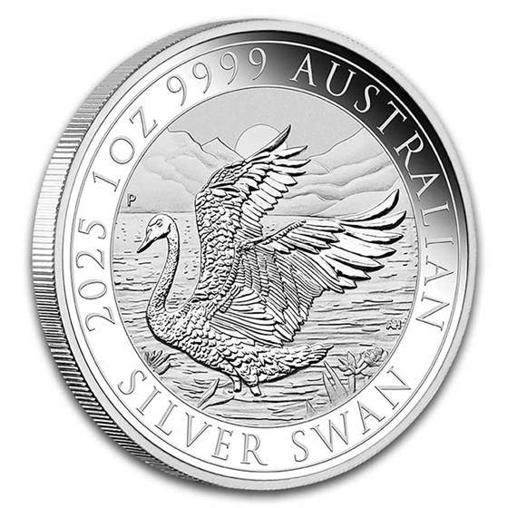 2025 Australia 1 oz Silver Swan BU