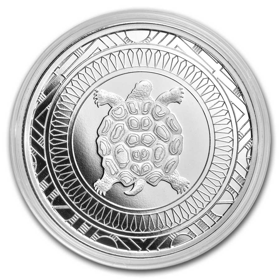 Delaware Nation 1 oz Silver BU