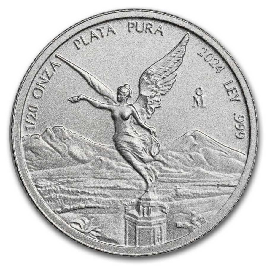 2024 Mexico 1/20 oz Silver Libertad BU