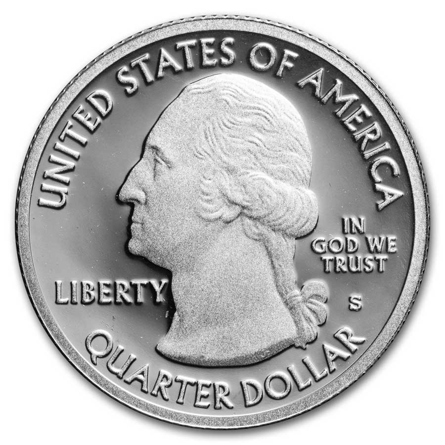 2012-S Quarter ATB Denali 40-Coin Proof Roll (Silver)