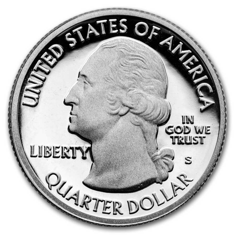 2012-S ATB Quarter Chaco Culture 40-Coin Proof Roll (Silver)