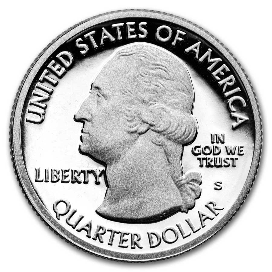 1999-S Connecticut State Quarter Gem Proof Roll (Silver)