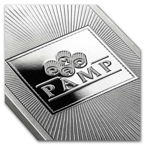 1 oz Silver Bar - PAMP USA