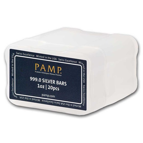 1 oz Silver Bar - PAMP USA