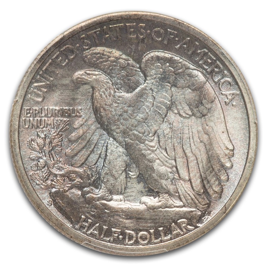 1942-S Walking Liberty Half Dollar MS-67 PCGS