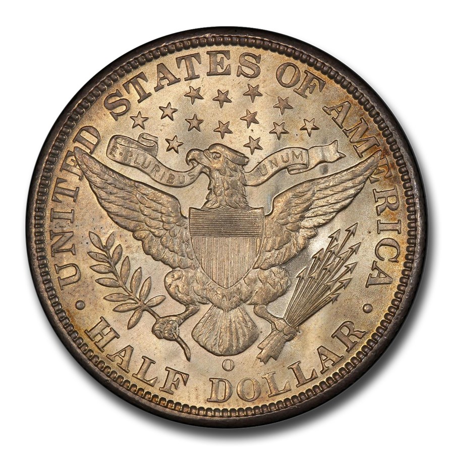 1900-O Barber Half Dollar MS-66 PCGS