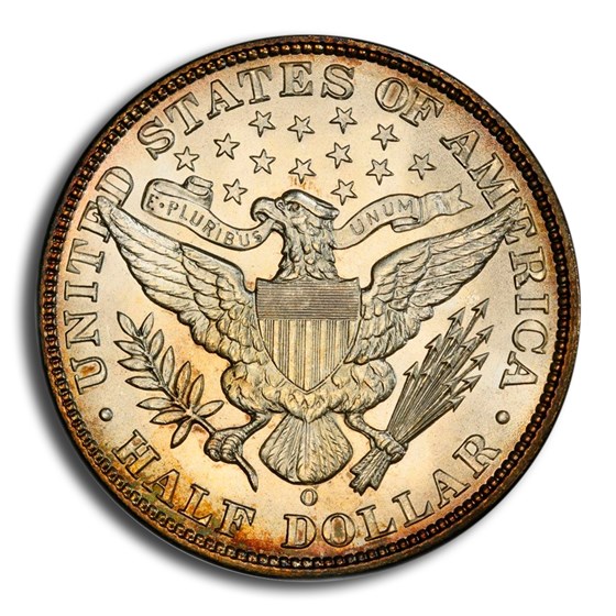 1909-O Barber Half Dollar MS-66+ PCGS CAC