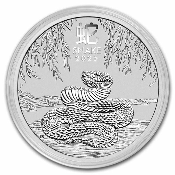 2025 Australia 1 oz Silver Lunar Snake BU (Series III)