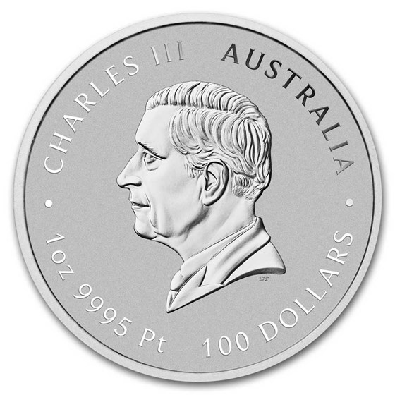 2025 Australia 1 oz Platinum Lunar Snake BU (Series III)