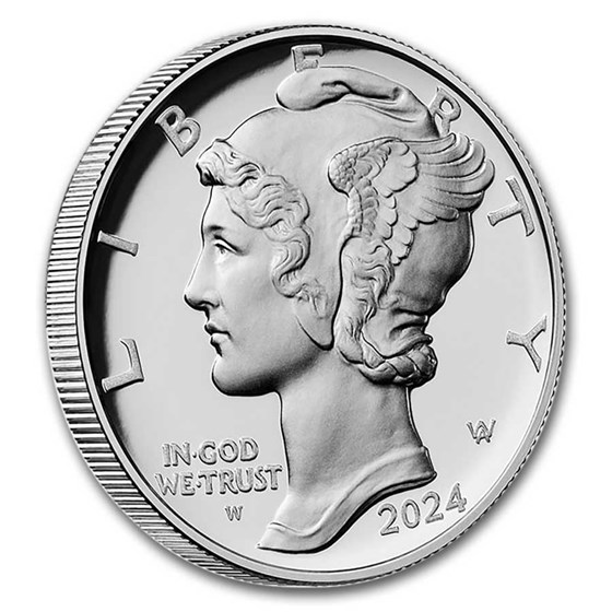 2024-W 1 oz Proof American Palladium Eagle (w/Box &amp; COA)
