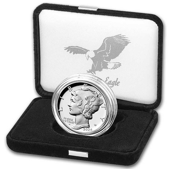 2024-W 1 oz Proof American Palladium Eagle (w/Box &amp; COA)