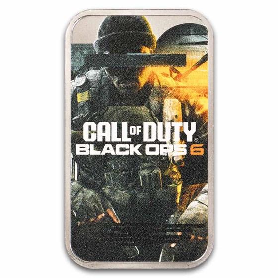 1 oz Silver Call of Duty™ Black Ops 6™ Colorized Bar in TEP