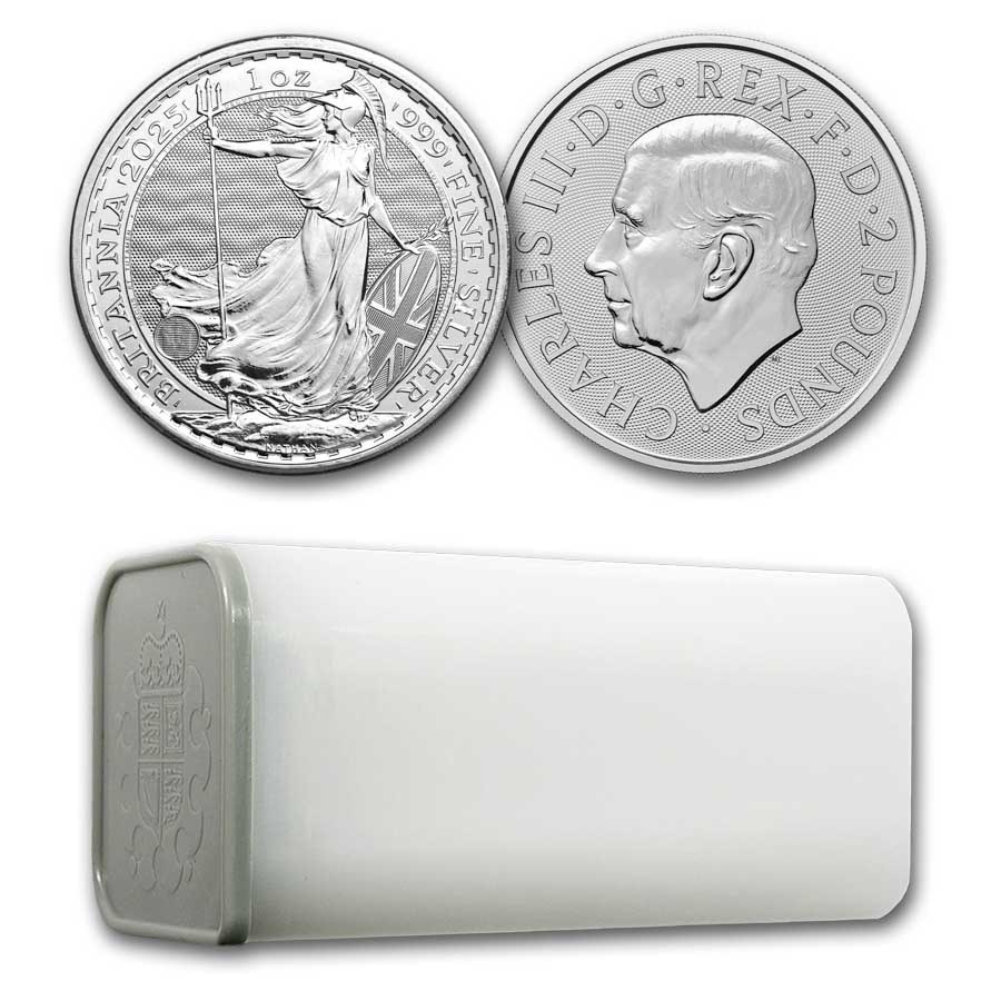 2025 Great Britain 1 oz Silver Britannia BU