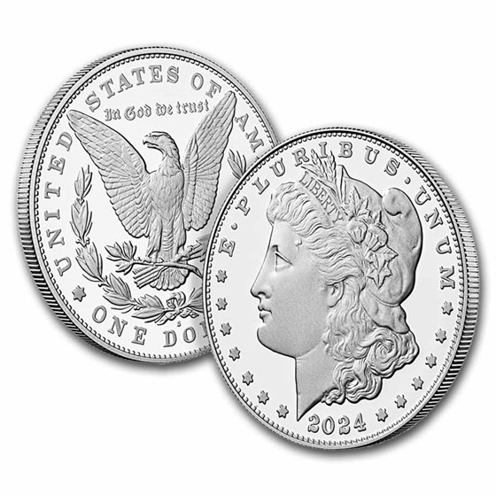 2024-S Proof Silver Morgan Dollar (Box &amp; COA)