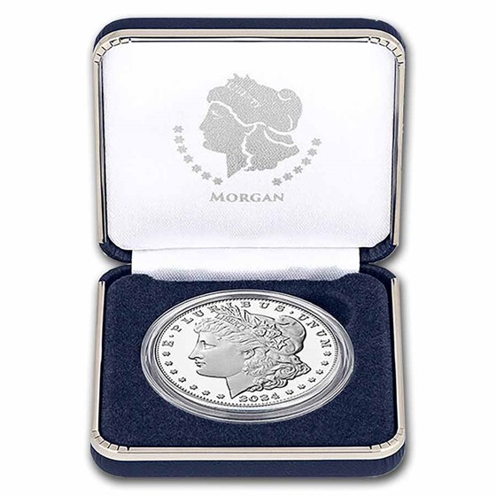 2024-S Proof Silver Morgan Dollar (Box &amp; COA)